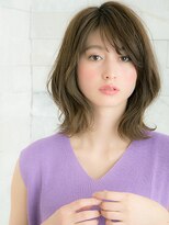 ヘアサロン ナノ(hair salon nano) 外国人風外ハネロブ☆セミウェット仕上げで艶っぽく☆