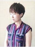 ◆エッジショート グラデーション◆ciel blue成増