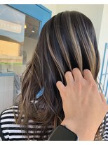 ヘアーメイク コラソン(hair make corazon)&nbsp;似合わせカットメルティカラー着物フェミニンロング