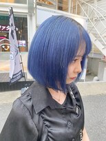 ワンズミラー 原宿(ONE'S MIRROR) ミニボブ☆Navy Blue☆
