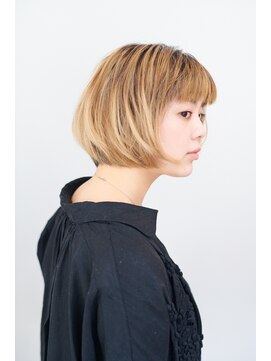 ニュアンス 大人カラーボブ