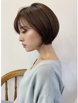 ベックヘアサロン 広尾店(BEKKU hair salon) イメチェンショートボブ☆シースルー前髪
