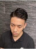 七三スタイル【ヒロ銀座】六本木/理容室/フェード
