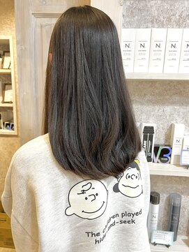 キャアリー(Caary) 福山市美容室Caary 癖毛卒業！！さらさらナチュラルストレート♪