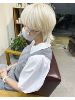 ナット(Nat)&nbsp;マッシュウルフ×ホワイトブリーチ