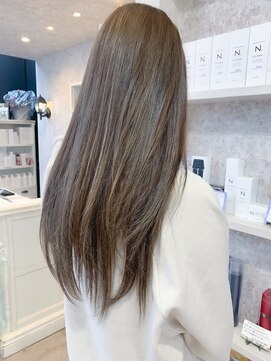 キャアリー(Caary) 福山市美容室Caary人気 3Dハイライト・フレーミングカラー