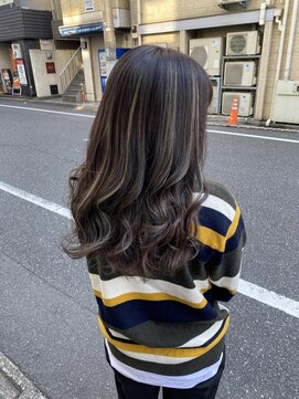 プライズ 錦糸町北口店(prize) 波ウェーブハイライトカラーグレージュ錦糸町北口