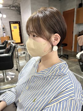 バーチョ(bacio) 20代30代40代◎小顔骨格矯正ショート【麻生/札幌ショート/白髪】