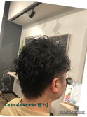 スパイラルパーマ+カット
