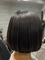 シーク センター南店(seek) 毛先軽めなぱつっとボブ