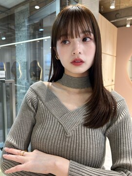 グロー 大宮(GLROW) 韓国 レイヤーカット ザクザクレイヤー セミロング haruhi