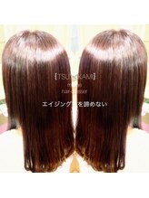 エムルーセント(M'lucent)&nbsp;艶髪makeプラチナ髪質改善トリートメントカット艶カラ-艶パ-マ 3