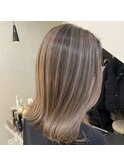 シフォングレージュのバレイヤージュ 今泉/天神