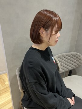 ジルバイジアン(JILL by GIEN) orenge beige / 丸みbob @タナカ