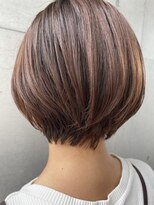 アチーブリス(achieve Liss)&nbsp;襟足可愛い♪丸みショートヘア20代30代40代ナチュラルブラウン