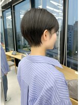 ビューナゴヤ 名駅(VIEW NAGOYA)&nbsp;魅力倍増カールシアーカラーショートヘアダークアッシュ