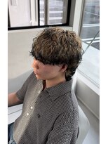 ホワイト(WHITE)&nbsp;ハイトーンパーマ/ブリーチパーマ/エンドカラー