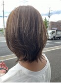 くすみカラー×レイヤースタイル