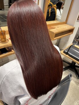 へアサロンアンドカフェガーデン(hair salon&cafe GARDEN) ブリーチなしカラー/ピンクブラウン