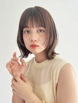 シエカ(CIECA.)&nbsp;前髪カット/こなれミディ/ウェーブパーマ/イメチェン/レイヤー