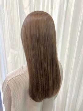 ヘアアンドビューティ ガーデン ベルモール店(HAIR AND BEAUTY GARDEN) グレージュミルクティーベージュピンクベージュカラーブリーチ