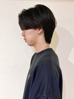 クレビアテン(CreBiA ten_)&nbsp;センターパート　ニュアンスパーマ　ダウンパーマ