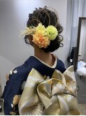 【LICCA古賀愛】成人式ヘア/ヘアセット/天神/天神韓国ヘア/