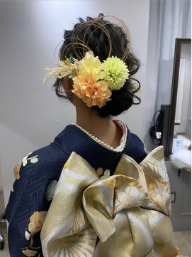 リッカ(LICCA) 【LICCA古賀愛】成人式ヘア/ヘアセット/天神/天神韓国ヘア/