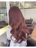 ヒップスヘッズ(Hip's heads)&nbsp;ピンクベージュ×レイヤーロング「HIp's season color」