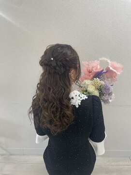 シュシュ(shushu) ハーフアップ♪