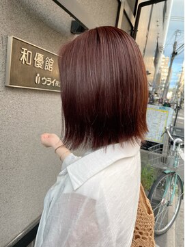 モダンメイド 四条烏丸(modern made) イメチェンホワイトブランド外ハネボブ美髪のススメワイドバング