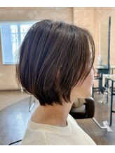 シュモレ フェリーク 検見川店 大人可愛いショートボブ20代30代40代似合わせカット