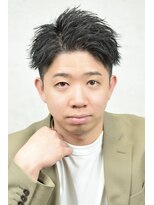 クオンヒール(QUON HEAL) フェザーショート七三アップバング