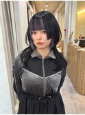 ラベンダーインナーカラークラゲウルフ【広島/本通】