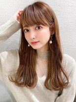 ラルユー 金山(LallYou)&nbsp;2wayバングでイメチェン！顔まわりレイヤーくびれヘアが人気