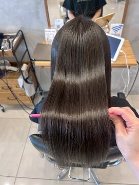 カノエ 防府田島店(canoe) ストレートパーマ/髪質改善縮毛矯正/髪質改善/韓国風/韓国ヘア