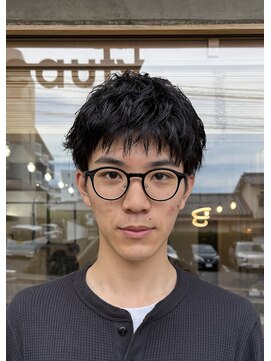 メンズギフト(men's GIFT) メンズスパイキーショートメンズショートツーブロック刈り上げ