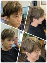 クリア 美容室&nbsp;大人カッコいいハイライトスタイル☆