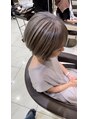 アッシュ 新杉田店(Ash)&nbsp;白髪ぼかしハイライト×ショート