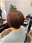 冬仕様ショートボブ！