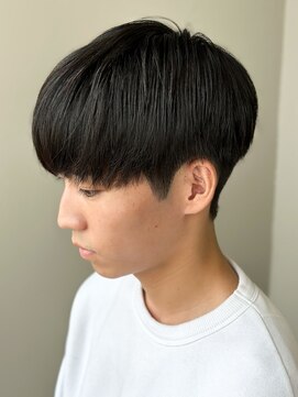 エルマーク 堺東(L-MARK) マッシュ/黒髪/ナチュラルマッシュ/メンズ/ツーブロック