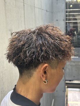 アップバング×ツイスト