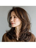 アンサ 阪急桂店(ANSA)&nbsp;ミセスミディアムレイヤー☆