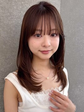 ロンドガーネット 池袋(Lond garnet) 暗めカラー/韓国風巻き/レイヤーカット/髪質改善/縮毛矯正/池袋