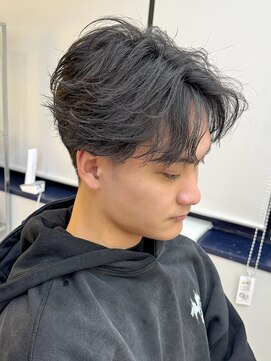 ブリーチ 静岡店(BLEACHi) 《BLEACHi石垣》毛流れフェザーパーマスタイル