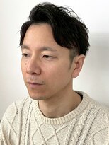 ラギッド 大野城店(RUGGED)&nbsp;アップバング ツーブロック ビジネスヘア メンズショート 20代