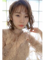 テューアヘアガーデン 豊川店(tua hair garden) ふわっとくしゅっとが可愛いカジュアルボブ