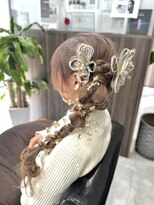 コティ(Kotii)&nbsp;可愛いサイド編みおろしヘア♪