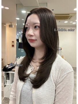 シェノン 武庫之荘(CHAINON) 柔らかい雰囲気引き出すナチュラルレイヤー