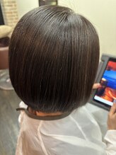 ジョヤ(Joya)&nbsp;乾かすだけで決まる【髪質改善】大人ツヤボブ/縮毛矯正